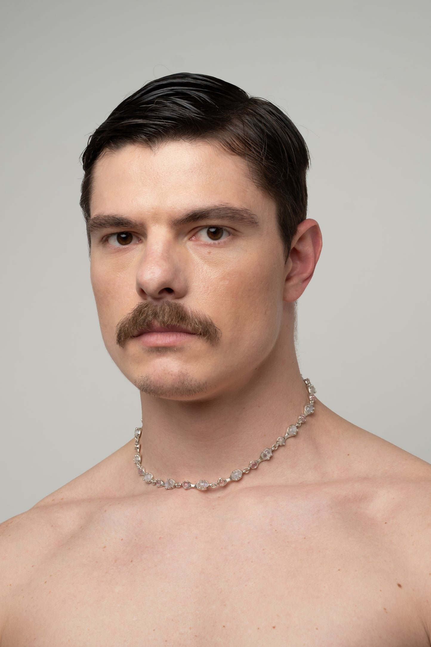 кольє MOON HONEY рожевий кварц