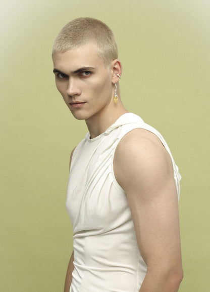 каф WILD ROSE SILVER X AMBER