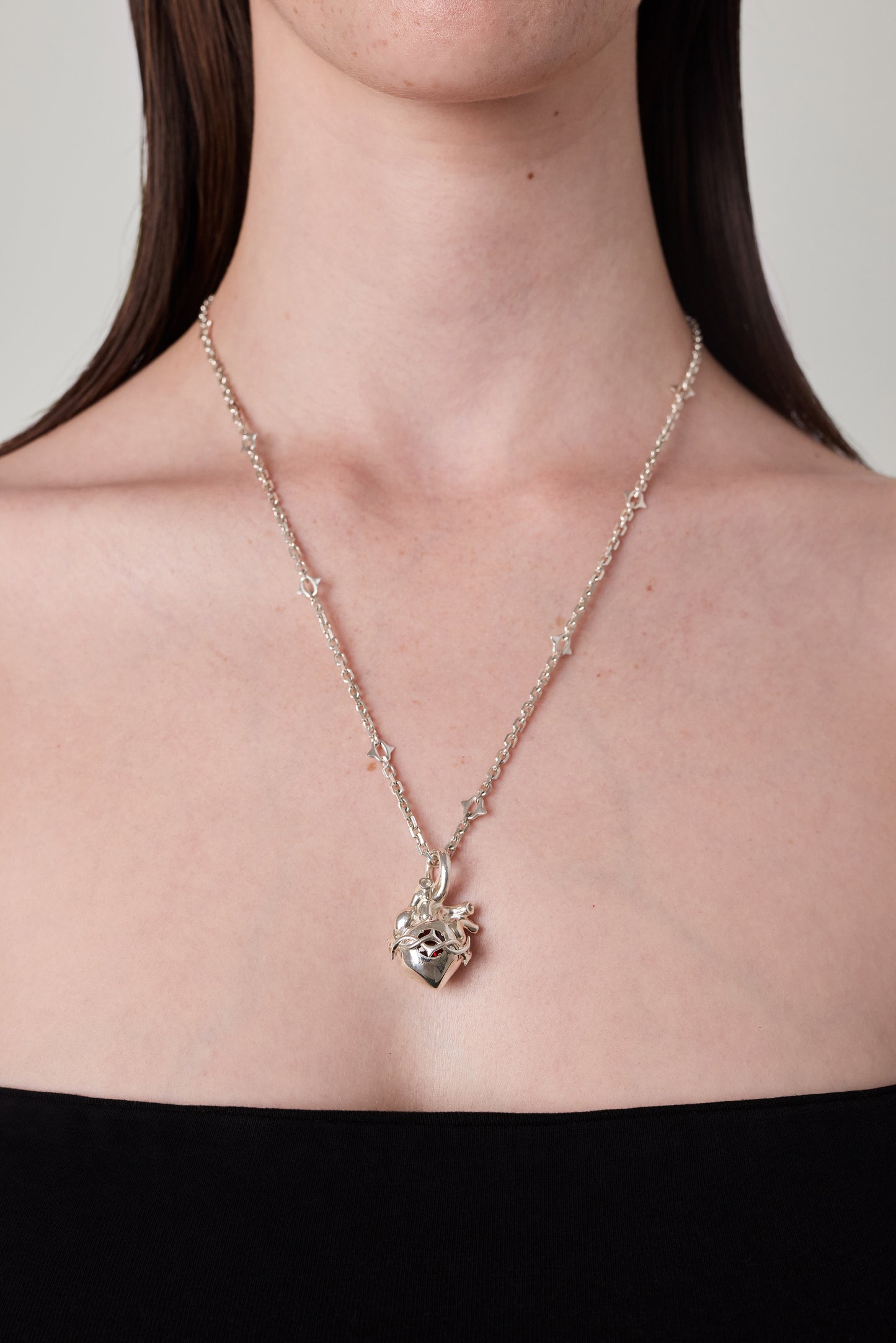 кулон SACRED HEART BIG