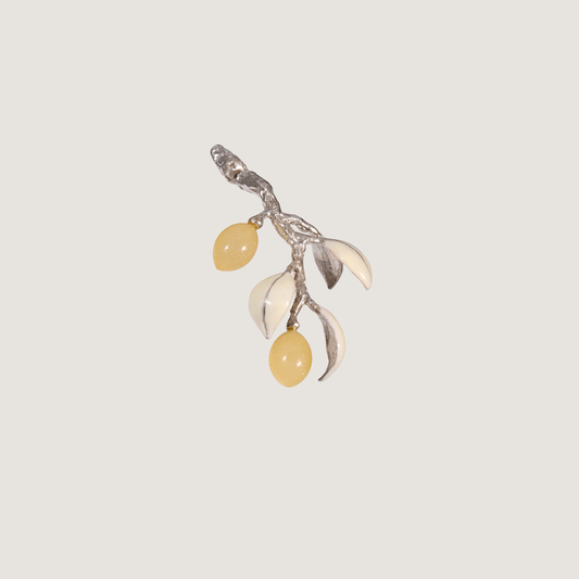 сережка AMBER LEMON